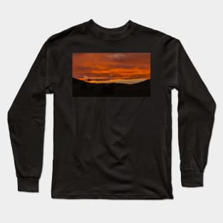 Orange Sunset Long Sleeve T-Shirt